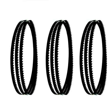 3 stücke Bandsägeblätter 2240mm * 9,35mm * 0,35mm 6TPI Holzbearbeitungswerkzeuge Zubehör Holzschneiden