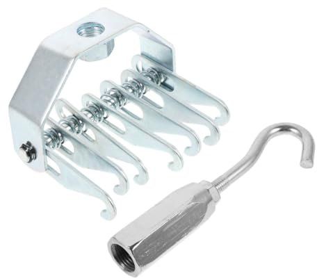 PENIKOKO Set 2pezzi 7 Uncini Regolabili per Rimozione Ammaccature Auto, Strumento per Riparazione Paraurti e Pannelli in Ferro, Utensile per Lavori di Carrozzeria DIY