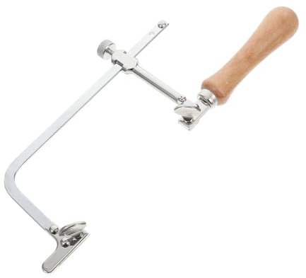POPETPOP À Chantourner Acier Avec Tension Réglable Poignée Ergonomique Pour Découpe Précise Petits Artisanaux