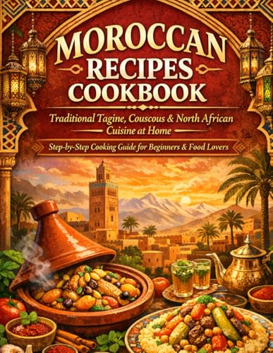 Moroccan Recipes Cookbook: Traditional Tagine, Couscous & North African Cuisine at Home — Step-by-Step Cooking Guide for Beginners & Food Lovers
