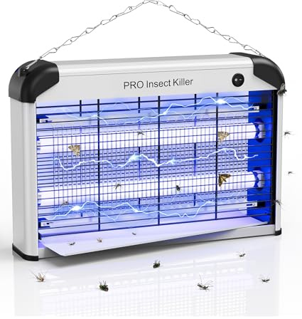 Spectracide 20W Lampe Electrique Anti Moustique 2400V UV Tueur de Moustique
