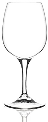RCR Calice da Degustazione, Cristallo Senza Piombo, 6 Pezzi, 58 cl, Forma Stelo
