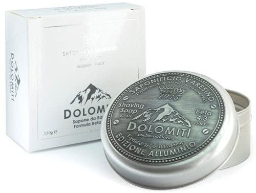 Jabón de Afeitar Dolomiti Edición Especial 4.3 Saponificio Varesino 150g