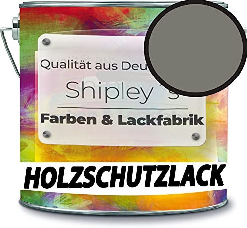 Shipley's - Vernice protettiva per legno, resistente alle intemperie, protezione a lungo termine dalle intemperie, colore grigio muschio RAL 7003