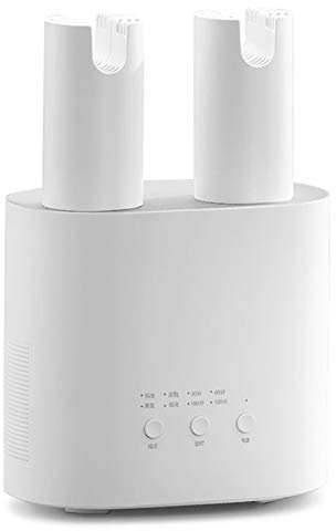 Samnuerly Electric Shoe Dryer, Home Ozone, Remove Peculiar Smell, Can be Timed Portable Boot Dryer 220V, Suitable for Various Shoe Types, 21.1x11.7x28cm
