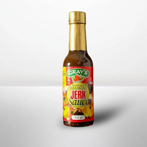 Gray's Authentic Jamaican Jerk Sauce | Jamaican Jerk Chicken | Mariande and Dipping Sauce | Caribbean Food