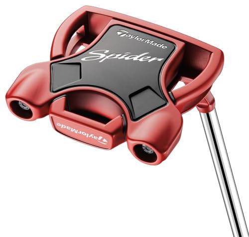 TaylorMade Unisex – Erwachsene Spider Putter, Rot/Ausflug, einfarbig (Getaway Solids), 35