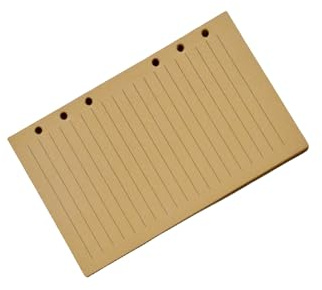 JJNUSA A6 Nachfüllpapier, 80 Blatt 160 Seiten A6 Loseblatt Papier 6 Loch Notizbuch Nachfüllungen für 6 Ring Nachfüllbar Binder Notizbuch Planer Tagebuch Journals Malerei Personal Organizer liniert
