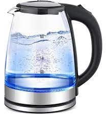 Bollitore in vetro a LED senza fili