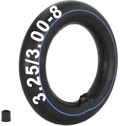3.25/3.00-8 Innenschlauch für Roller,Gartenkarren,Wagen,Mini Chopper Reifen | Go Kart,ATV,Hochleistungs Butylgummi-3.50-8 Reifenschlauch mit TR-87 abgewinkeltem Ventil