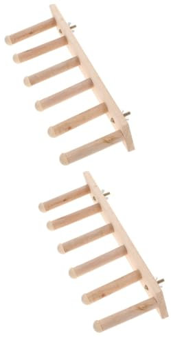 MERRYHAPY 2stücke Cat Wall Shelf Aus Holz Katzenleiter Für Katzenwandmöbel Für Sicheres Klettern Platzsparend Und Stabil Katzenzubehör Für Innenräume