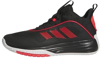 adidas Hombre Ownthegame 3.0 Shoes, Core Black/Lucid Red/FTWR White, 44 2/3 EU
