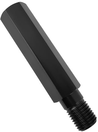 Estensione per Corona Diamantata da 200 mm, Facile da Usare, Prolunga per Leva del Cambio, Ampia Gamma di Applicazioni, Prolunga per Punta Diamantata, per Punta da Trapano, Carotatrice (nero)