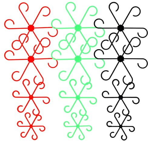 Soporte Tallos Plantas Trepadoras, 24 Pcs Clips de Soporte para Plantas Fijación para Plantas, Soporte de Plástico Reutilizable para Tallos de Plantas Ganchos para Plantas en Maceta Tomates Hortensias