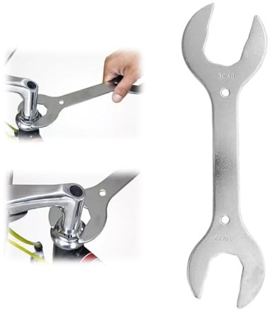 4 In 1 Fahrrad Headset Schraubenschlüssel,30/32/36/40mm Pedalschlüssel,Konusschlüssel,Fahrrad Schraubenschlüssel Aus Stahl,Maulschlüssel Flach,Für Fahrrad Vorderradgabel,Rennräder,Städtische Fahrräder