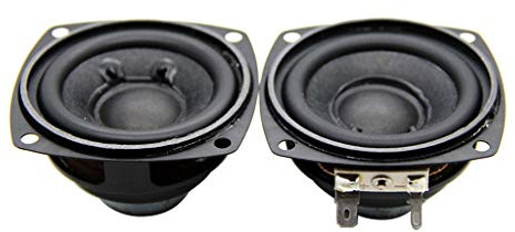 Qusinfc 2Inch 66MM Full Range Speakers Bass 4 Ohm 10W Multimedia Loudspeaker For Replacement Bass Multimedia