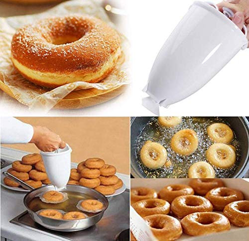 Gwill Donut Maker Dispenser, Donut Teig Pfannkuchen Waffeln Kekse Crepes Maker Küche DIY Pastry Mould Tool