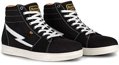 cortech Slayer Canvas Motorcycle Riding Shoes Black