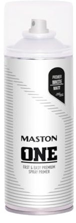 MASTON ONE - Spuitlak - Primer - Wit - 400ml