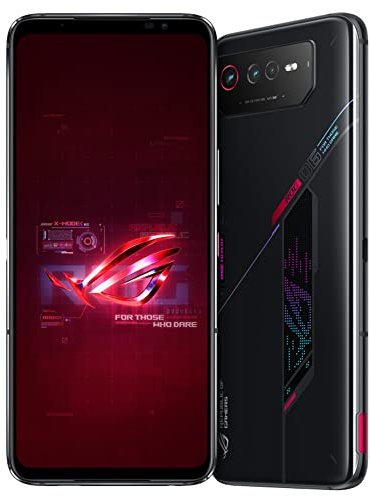 Asus ROG Phone 6 5G Smartphone (16+512GB, 6,78 FullHD+ 165Hz AMOLED Display, Snapdragon™ 8+ Gen1, Triple Kamera 50MP, 6000mAh Akku), Phantom Black