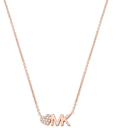 Michael Kors Silbernes Schiebearmband aus Edelstahl für Damen mit Kristalldetails, No Size, Metall, Kristall