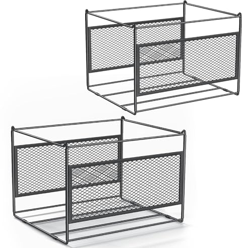 Vanulee Hängeregistratur-Rahmen, Brief-/Rechtsgröße, Hängeregistraturhalter für Schreibtisch-Organizer, Hängeregistraturschienen, nur passend für Aktenschrank-Schubladen über 25,4 cm Höhe, 38,6 cm L x