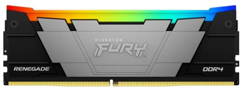 Kingston FURY Renegade RGB 8GB 3200MT/s DDR4 CL16 DIMM Memoria gamer para Ordenadores de sobremesa - KF432C16RB2A/8