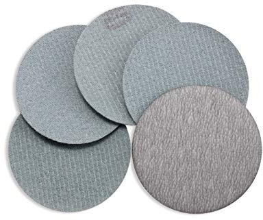 TRENTSNOOK 500PCS 2 pulgadas 50MM redondo seco papel de lija de gancho y bucle 60 a 1200 Papel de lija Disco de lijado for el pulido y rectificado(1000)