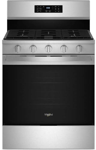 Whirlpool WFGS5030RZ 5 Cu. Ft. Stainless Built-In Gas Range