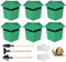 Mtlhbcg Trampas para caracoles, 6 unidades, trampas para caracoles orgánicos sin productos químicos, con herramienta para excavar y guantes para proteger las plantas de los caracoles