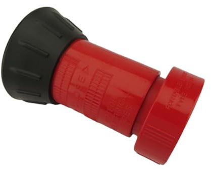 Sharplace Boquilla de Manguera contra Incendios Boquilla de Pulverización de Alta Presión Accesorios de Riego Práctico Cleaning de La Casa Equipo, 1.5 Inch