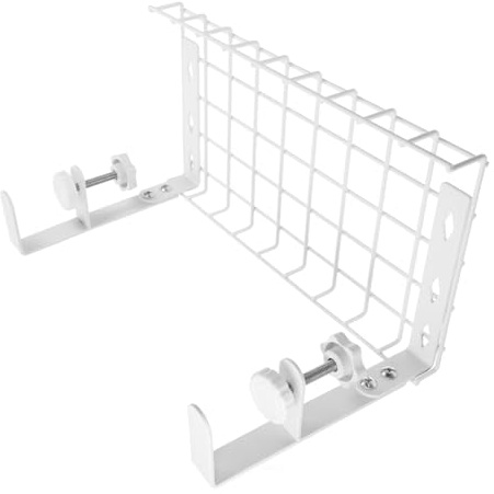 Operitacx Estante De Almacenamiento De Línea Escritorio De Oficina Accesorios De Oficina Organizador De Cables Debajo del Escritorio Organizador De Cables Debajo del Escritorio Bandeja De