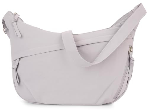 YOVIEE Halbmond Umhängetasche Damen Crossbody Bag mit Schultertasche Handtasche Funktion verstellbarer Gurt strapazierfähiges für Reisen Arbeit Uni Alltag