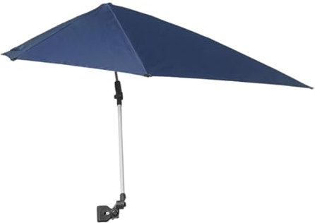 Sharplace Angelschirm, Sonnenschutz, leicht, praktisch, Campingschirm mit Klemme für Sportaktivitäten, Terrasse, Strand, Hinterhof