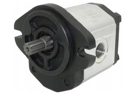 Hydraulikpumpe Zahnradpumpe BG2 25 ccm Rechts Zahnwelle Z=9 SAE-A BSP Gewinde