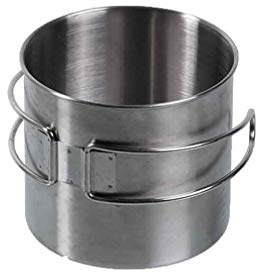 Mil-Tec Trinkbecher-14602600 Trinkbecher Silber Einheitsgröße