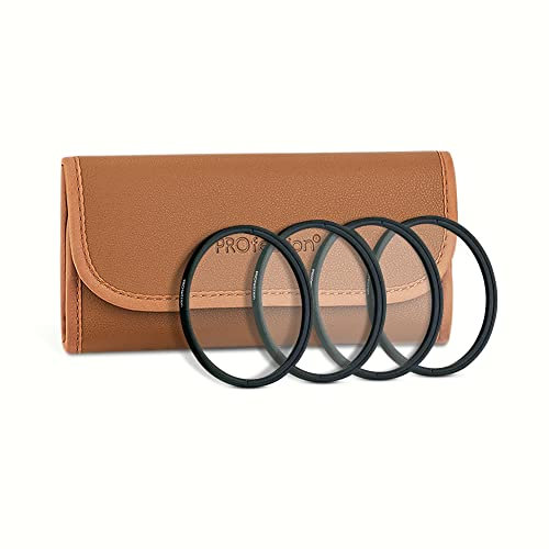 PROfezzion 58mm Macro Lens Close-up Macro Photography Filter Kit for Canon EOS 2000D 4000D 850D 800D 250D + EF-S 18-55mm Kit Lens, for Fujifilm X-T5 X-T4 X-T3 + XF 18-55mm Kit Lens & More 58mm Lens