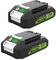 XNJTG 24V 3,5Ah Batería para Greenworks Baterías G24B2 G24B4 Compatible con Greenworks Herramientas 24V