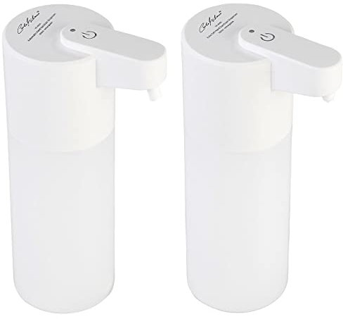 Carlo Milano Elektro Seifenspender: Automatische Akku-Seifen- & Desinfektionsspender, IR-Sensor, je 500 ml (Elektroniche Seifenspender, Sensor Schaumseifenspender, Desinfektion)