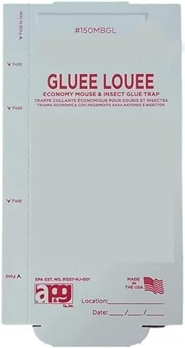 Trappola Adesiva collante per topi con esca a base di Nocciola Confezione 20 Cartoncini per Topi ed Insetti Striscianti