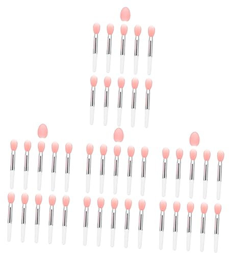 FRCOLOR 4 Sätze Lippenmaskenpinsel Lippenstift-applikatorstäbe Lippenapplikator Aus Silikon Silikon-applikatorpinsel Lippenpeeling Lipgloss Lidschatten Pinsel Einweg Kieselgel Bürste