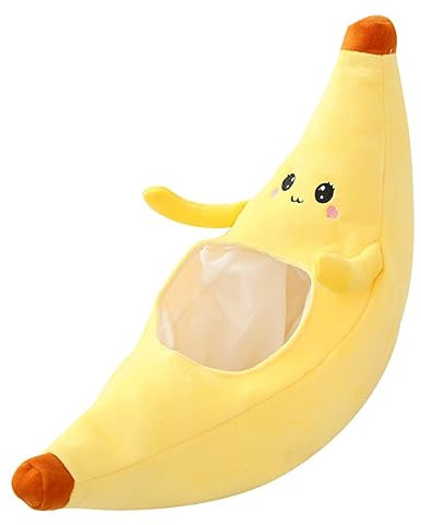 ibasenice 2stücke Lustiger Bananenhut Baumwollplüsch Für Partys Cosplay Und Fotorequisiten Einstellbare Kopfbedeckung Für Erwachsene Für Festivals Und Maskeraden