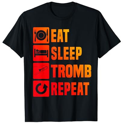 Blechbläser Posaunisten Trombone Posaune T-Shirt