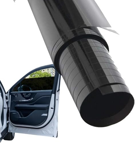 Tönungsfolie für Fenster, Rolle für Auto, 9,8 Ft x 0,5 m, Fenster-Tönungsfolie, Sichtschutz, Tönungsfolie, - und UV-Block-Blendung und Sichtschutzfolie für SUVs, Autos, LKWs