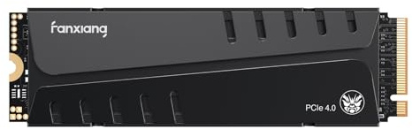 fanxiang M.2 SSD 2TB - Up to 7300MB/s, 2TB NVMe 1.4 2280 PCIe 4.0 with DRAM Cache and Heatsink, Internal Solid State Drives for PS5 Laptop Desktop, Game Enthusiasts and IT Professional PS5 Memory