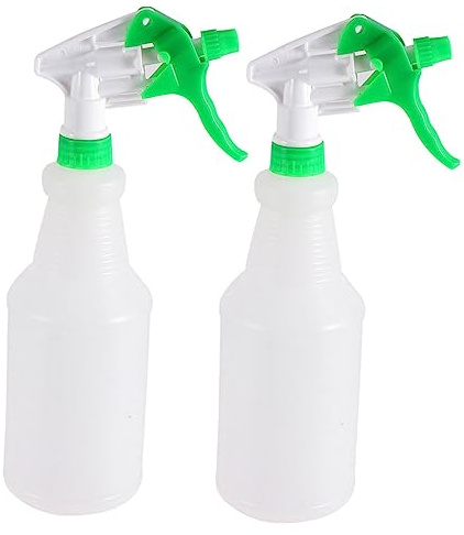 VINTORKY 2piezas Botellas Pulverizadoras De Rociador Pequeño y Práctico Botella De Agua Diseño De Gatillo Fácil De Usar