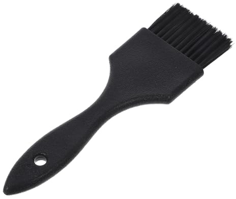 Pinceau Application Coloration Cheveux Professionnel en Abs Nylon Noir | Prise en Main Facile, Nettoyage Simple, Manche Confortable, Usage Diy, Outil Salon, une Pièce