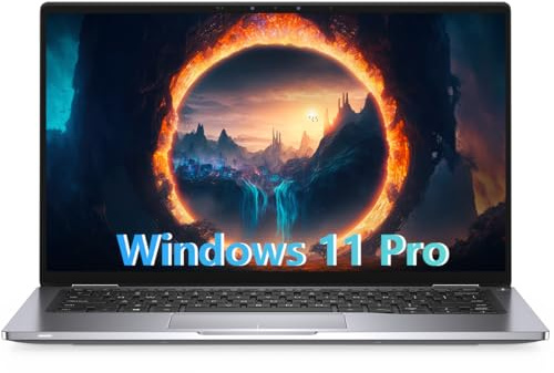 Dell Latitude 7400 Laptop Professional, 14 Pollici FHD (1920 x 1080), Intel Core i5-8365U, 8 GB di RAM, 256 GB SSD, CAM, tastiera americana QWERTY, Windows 11 Pro (ricondizionato)