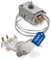 Termostato di ricambio per Ranco K59-S2785 Atea A13-0696R Whirlpool 481228238175 2 x 4,8 mm/1 x 6,3 mm AMP regolatore di temperatura con tubo capillare 690 mm per frigorifero congelatore