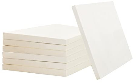 GOONSDS Plaque en Fibre De Céramique - Couverture Anti-Feu 7 Pièces pour Fours À Four Et Matériaux De Laboratoire, 200X300mm,Thickness 10mm